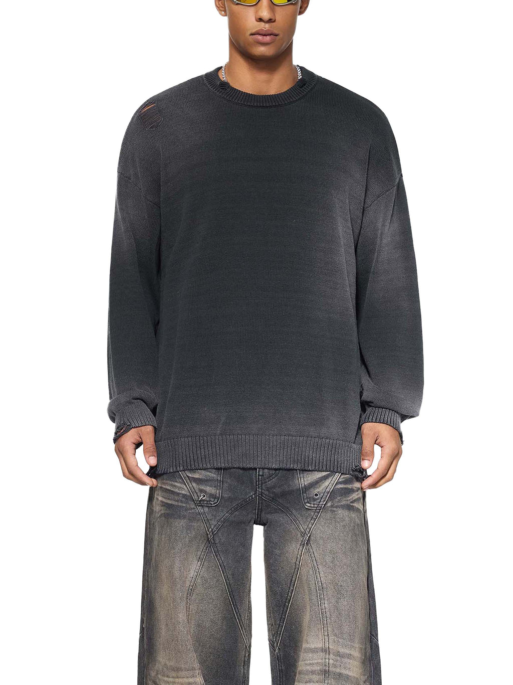 Winston Distressed Crewneck