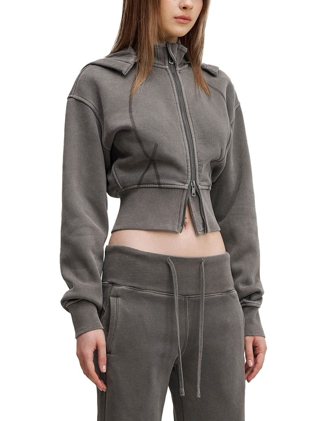 Goddess Zip-Up Hoodie